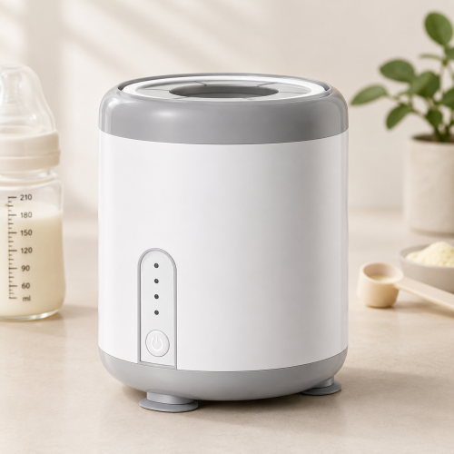 Smart Portable Single Baby Bottle Warmer &amp; Fast Milk Heater with LED Indicator