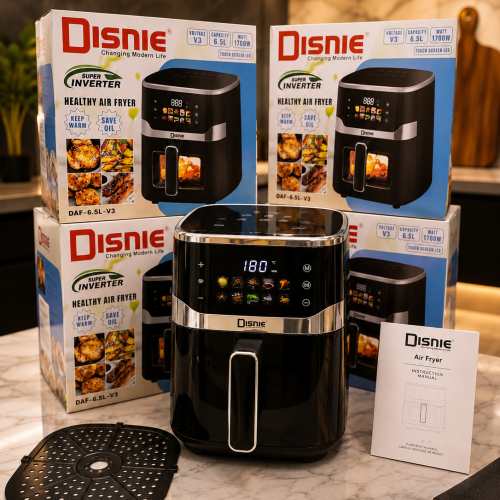 Disnie 6.5 Ltr DAF-6.5L-V3 Smart Digital Air Fryer Version-3