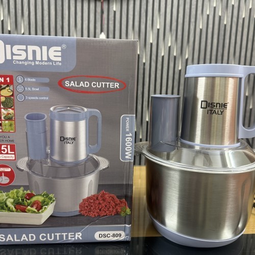 Disnie 8-in-1 DSC-809 Salad Cutter &amp;amp;amp;amp;amp;amp; Food Chopper 5.5L