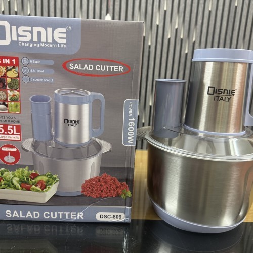 Disnie 8-in-1 DSC-809 Salad Cutter &amp;amp;amp;amp;amp;amp; Food Chopper 5.5L