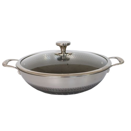 Disnie 24cm–40cm SUS 316 Honeycomb Korai With Lid