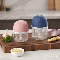 Portable Wireless USB Rechargeable Mini Electric Garlic &amp; Food Chopper