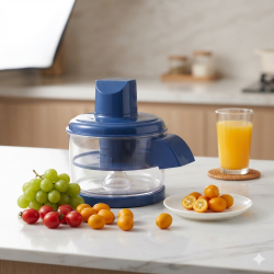 Automatic Electric Citrus Juicer &amp; Portable Fruit Squeezer Extractor (USB Rechargeable)