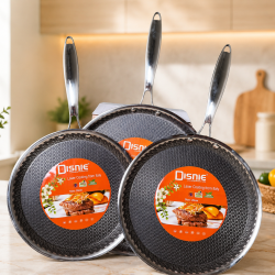 Disnie 26cm 28cm 30cm SUS 316 Honeycomb Dosa Ruti Tawa