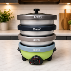 Disnie DMC4-55S Electric Multi Curry &amp;amp;amp;amp;amp;amp; Rice Cooker With Lid- 5.5 Ltr
